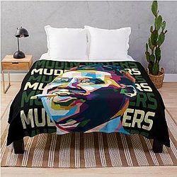 Abstract Muddy Waters WPAP Throw Blanket