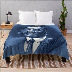 Blues Legends Muddy Waters Throw Blanket