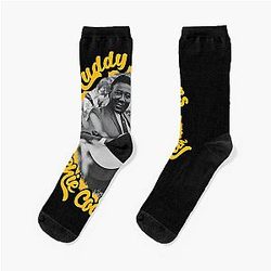 Muddy Waters Hoochie Coochie Man Socks 
 clean title: Hoochie Man Waters
