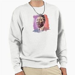 Muddy Waters Famous Musician Portraits Sweatshirt