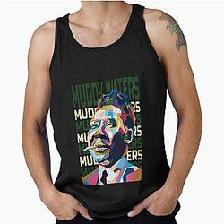 Abstract Muddy Waters WPAP Tank Top