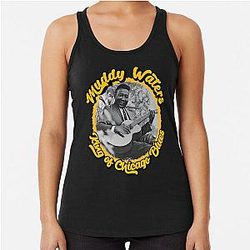 Muddy Waters King of Chicago Blues Tank Top
