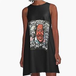 Muddy Waters John Lee Hooker A-Line Dress