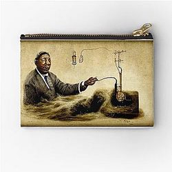 Muddy Waters Invents Electricity Zipper Pouch
