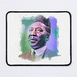 Muddy Waters - Famous Musician Portraits Mouse Pad