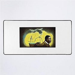 Muddy Waters Invents Electricity, Desk Mat