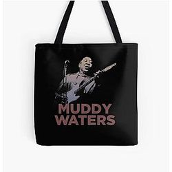 Retro Muddy Waters Tote Bag