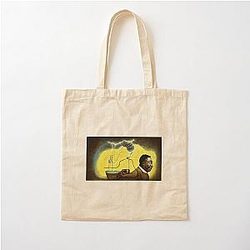 Muddy Waters Invents Electricity Cotton Tote Bag