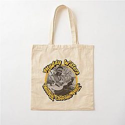 Muddy Waters Hoochie Man Cotton Tote Bag