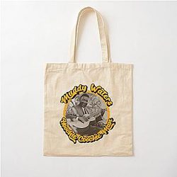 Muddy Waters Hoochie Man Cotton Tote Bag
