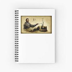 Muddy Waters Invents Electricity, Spiral Notebook