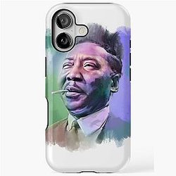 Muddy Waters - Famous Musician Portraits iPhone Tough Case