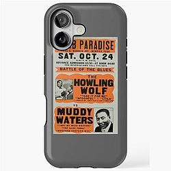 Howling Wolf vs Muddy Waters iPhone Case