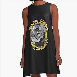 Muddy Waters Hoochie Coochie Man A Line Dress
