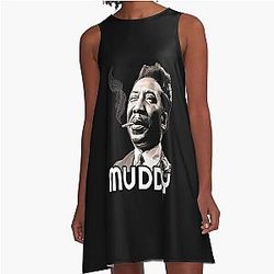Muddy Waters Blues Icon Dress