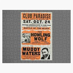 Howling Wolf vs Muddy Waters Jigsaw Puzzle