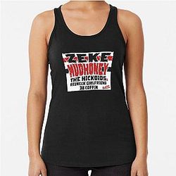 MPJJ Zeke Hickoids Redneck Girlfriend Racerback Tank Top