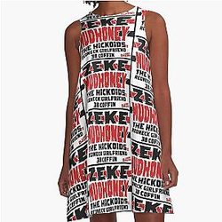 MPJJ Zeke Hickoids Redneck Girlfriend A-Line Dress