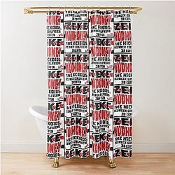MPJJ Zeke Mudhoney Hickoids Redneck Girlfriend Shower Curtain