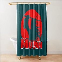 Mulan Shirts Shower Curtain