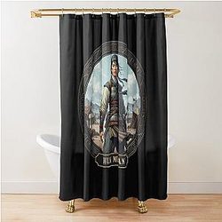 Hua Mulan Chinese Legend Shower Curtain