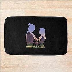 Mulan and Li Shang Bath Mat
