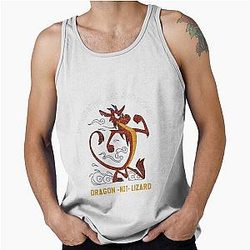 Mulan Mushu Dragon Portrait T-Shirt Tank Top