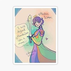Mulan Sticker