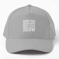 Dishonor On Your Cow in White Mulan Baseball Cap