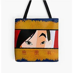 Mulan Over Print Tote Bag