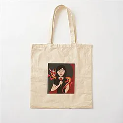 Gothic Mulan Cotton Tote Bag