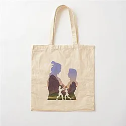 Mulan and Li Shang Cotton Tote Bag