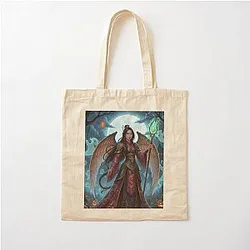 Mulan as a demon Cotton Bag
