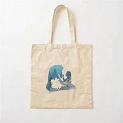 Mulan and Khan Cotton Tote Bag
