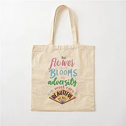 Mulan - The Flower That Blooms Cotton Tote Bag