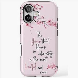 Mulan Quote Journal iPhone Tough Case