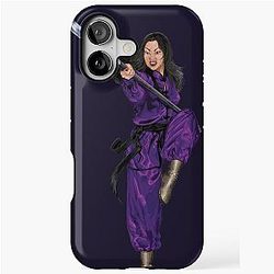 Mulan Purple iPhone Case