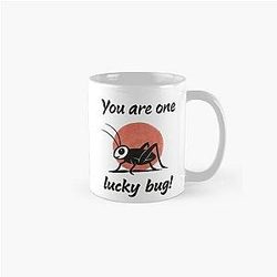 You Are One Lucky Bug Mulan Inspired Lucky Cricket Design Classic Mug