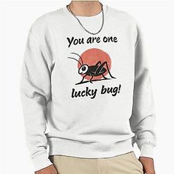 You Are One Lucky Cricket Design Pullover Sweatshirt