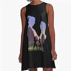 Mulan and Li Shang A-Line Dress
