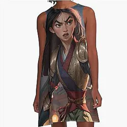 Mulan A Line Dress