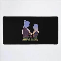 Mulan and Li Shang Desk Mat