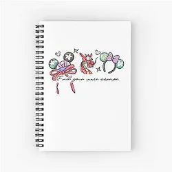 Mulan Spiral Notebook