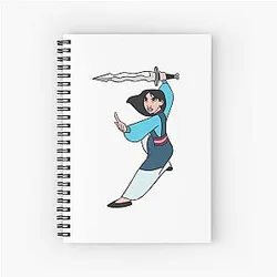 Mulan Fighting Notebook