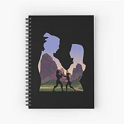Mulan and Li Shang Notebook