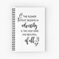 The Flower That Blooms Mulan Notebook
