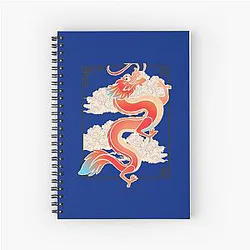 Mushu Dragon Mulan Spiral Notebook