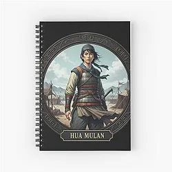 Hua Mulan Chinese Legend Notebook