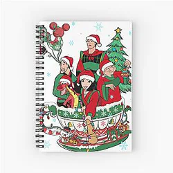 Mulan Christmas Notebook