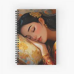 Sleeping Mulan Disney Princess Notebook